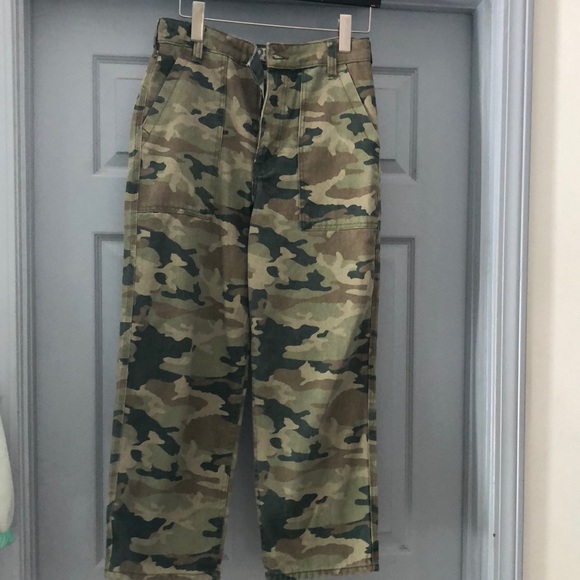 Free people cropped camouflaged pants - Picture 3 of 5
